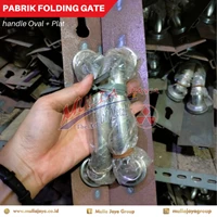Handle Bengkok Stainless - Aksesoris Folding Gate