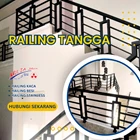 Steel Stair Railing Modern Minimalis 3