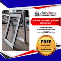 Wind Supported Aluminum Glass Window