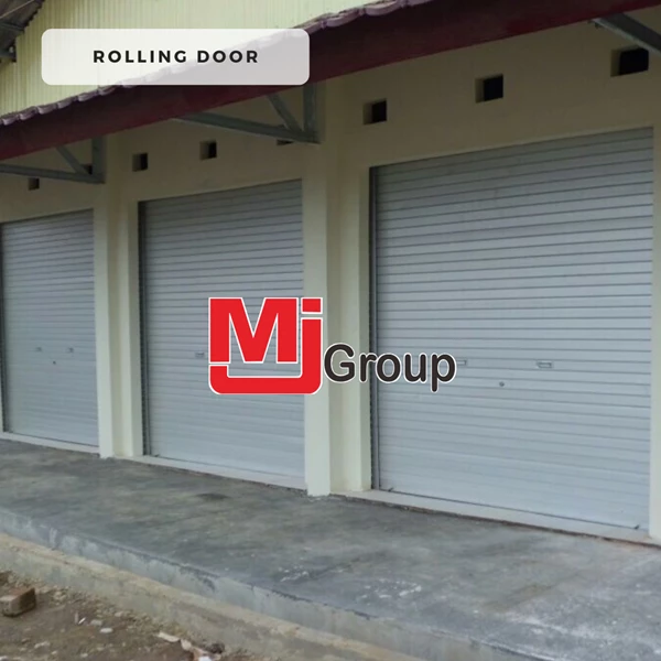 Aluminium Rolling Door Palembang - Buka Keatas