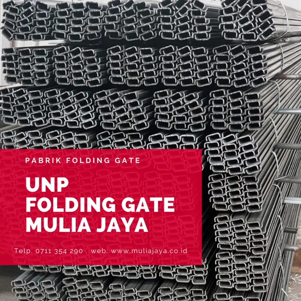Besi UNP Folding Gate Mulia Jaya