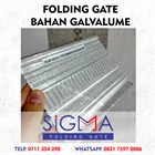 Folding Gate Galvalume - Sigma Type Super Galvalume 4
