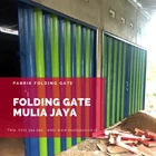 Folding Gate Sigma Bahan Baja - Tipe Ekonomi 2