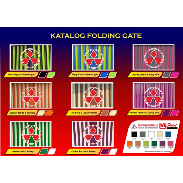 Folding Gate Baja  -  Sigma Type Extra Jumbo