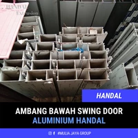 Swing Door - Ambang Bawah Aluminium Profile
