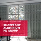 Shop Front - Kaca Aluminium 2