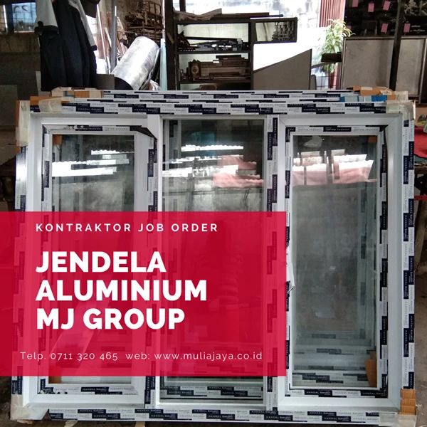 Jendela Aluminium Minimalis Stainless & Baja