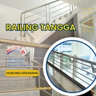 Railing Tangga - Stainless Minimalis Palembang 3