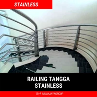 Railing Tangga - Stainless