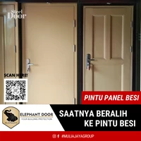 Pintu Panel Besi - Elephant Door