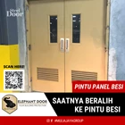 Pintu Panel Besi Elephant Door 1