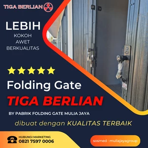 Ini dia perbedaan produk Folding Gate Tiga Berlian dengan produk Folding Gate lainnya?